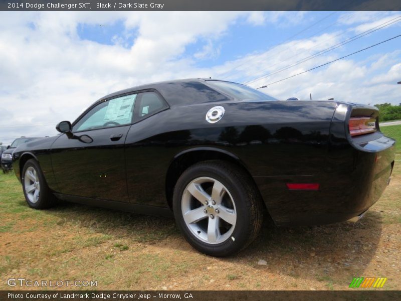 Black / Dark Slate Gray 2014 Dodge Challenger SXT