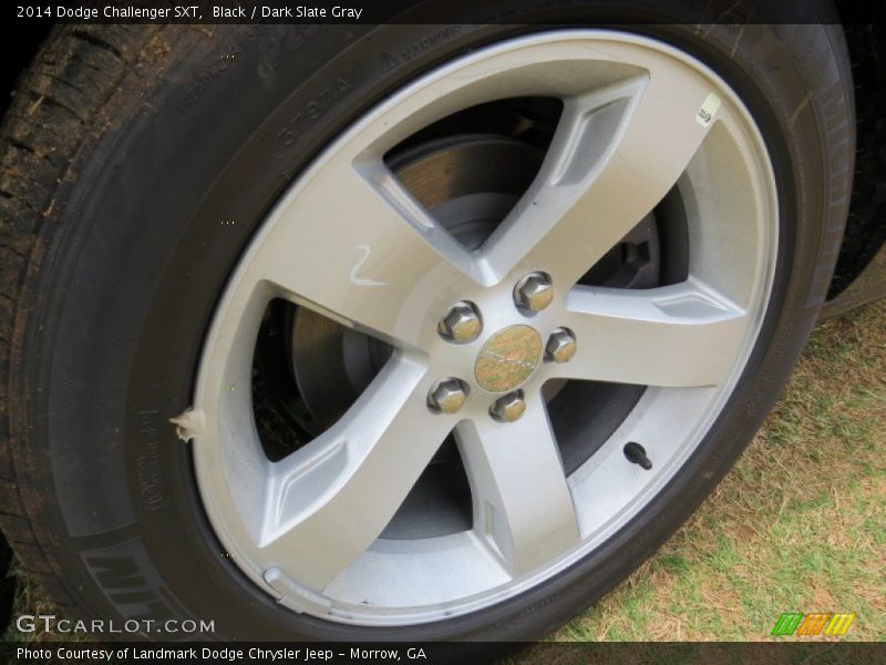 Black / Dark Slate Gray 2014 Dodge Challenger SXT
