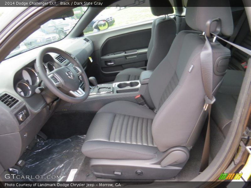 Black / Dark Slate Gray 2014 Dodge Challenger SXT