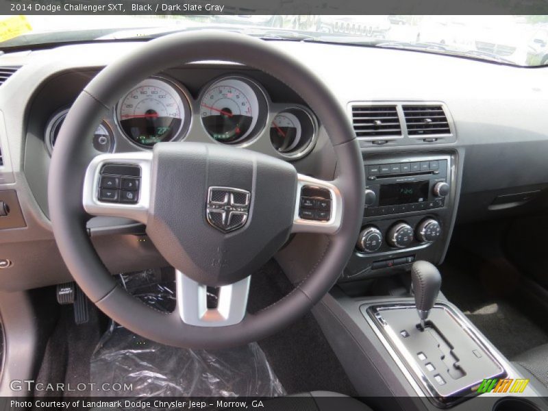 Black / Dark Slate Gray 2014 Dodge Challenger SXT