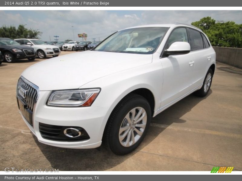 Ibis White / Pistachio Beige 2014 Audi Q5 2.0 TFSI quattro