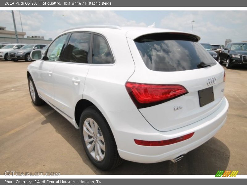 Ibis White / Pistachio Beige 2014 Audi Q5 2.0 TFSI quattro