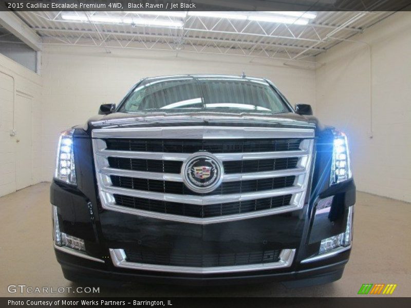 Black Raven / Jet Black 2015 Cadillac Escalade Premium 4WD