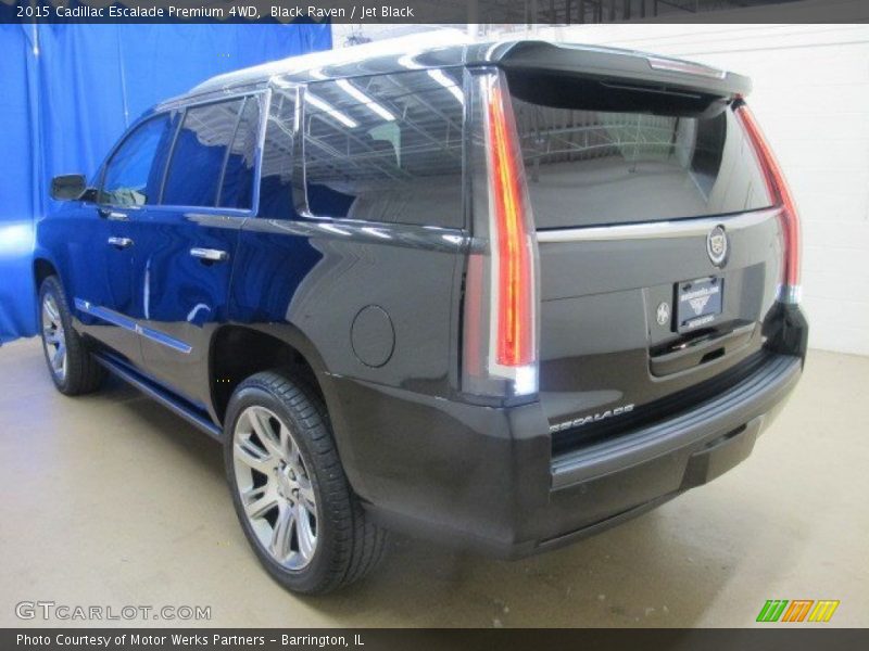 Black Raven / Jet Black 2015 Cadillac Escalade Premium 4WD