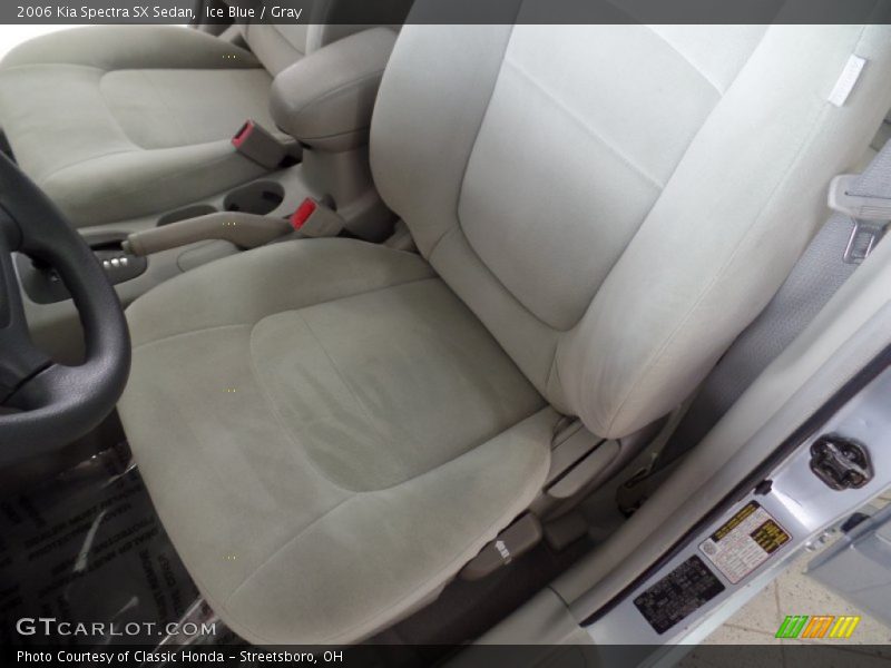 Ice Blue / Gray 2006 Kia Spectra SX Sedan