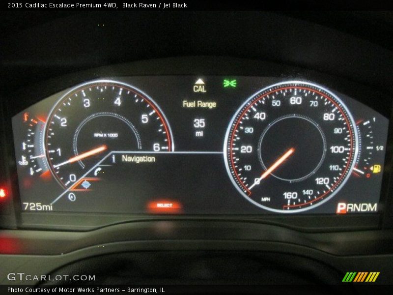  2015 Escalade Premium 4WD Premium 4WD Gauges