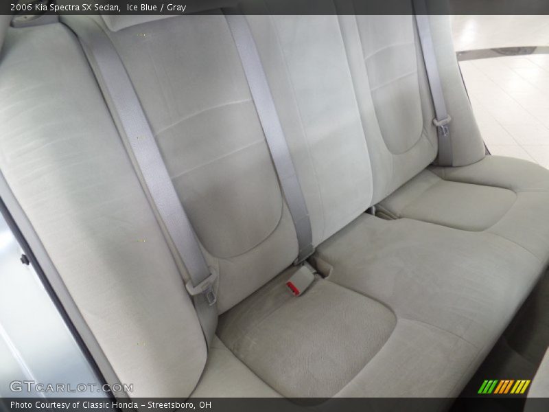 Ice Blue / Gray 2006 Kia Spectra SX Sedan