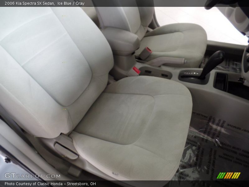 Ice Blue / Gray 2006 Kia Spectra SX Sedan