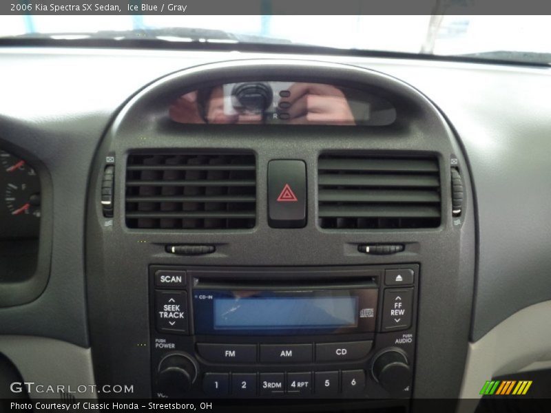 Ice Blue / Gray 2006 Kia Spectra SX Sedan