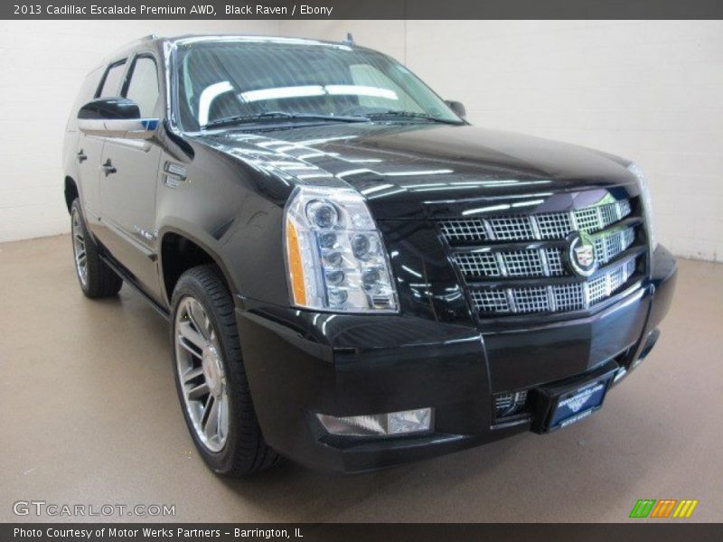 Black Raven / Ebony 2013 Cadillac Escalade Premium AWD
