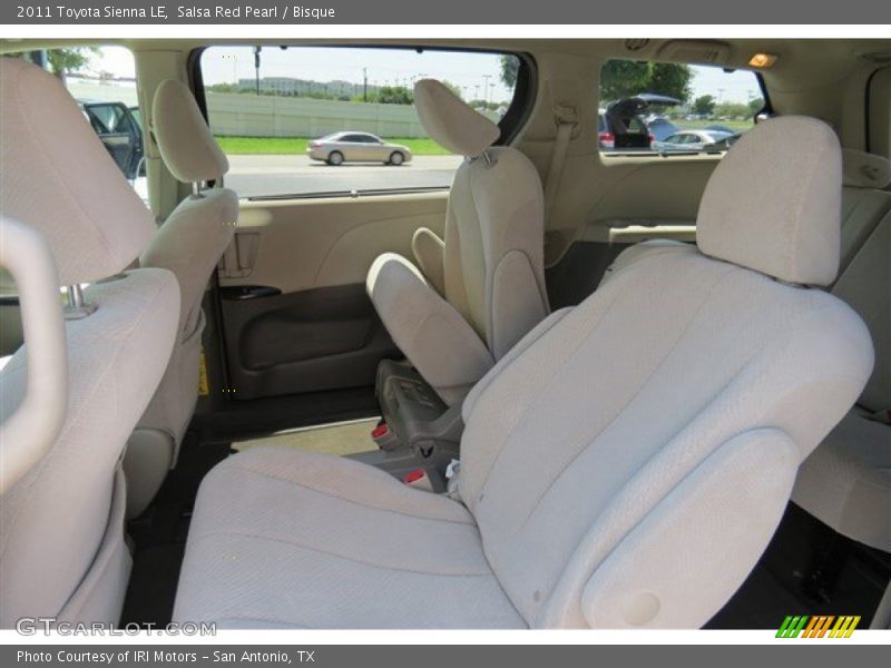 Salsa Red Pearl / Bisque 2011 Toyota Sienna LE