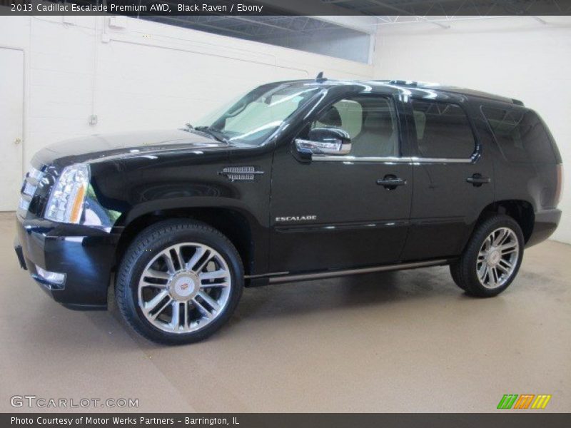 Black Raven / Ebony 2013 Cadillac Escalade Premium AWD
