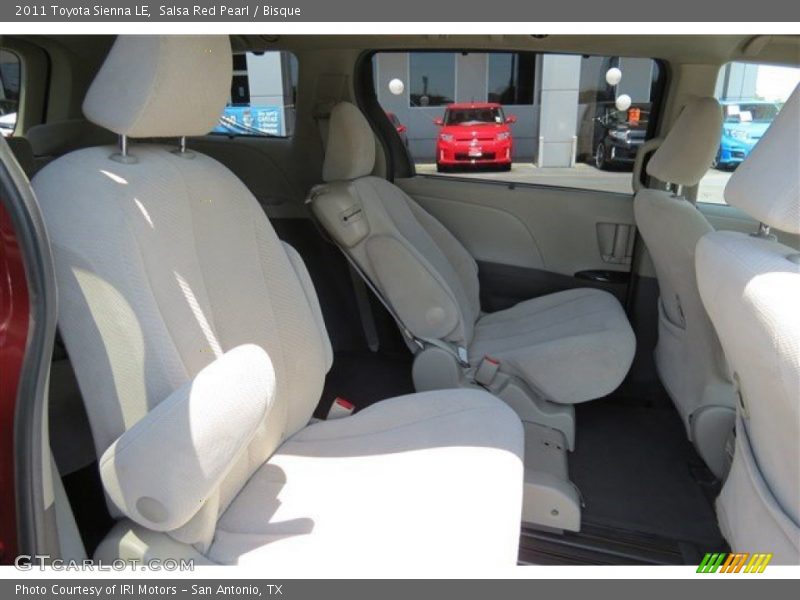 Salsa Red Pearl / Bisque 2011 Toyota Sienna LE