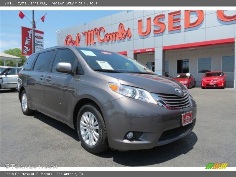 Predawn Gray Mica / Bisque 2011 Toyota Sienna XLE