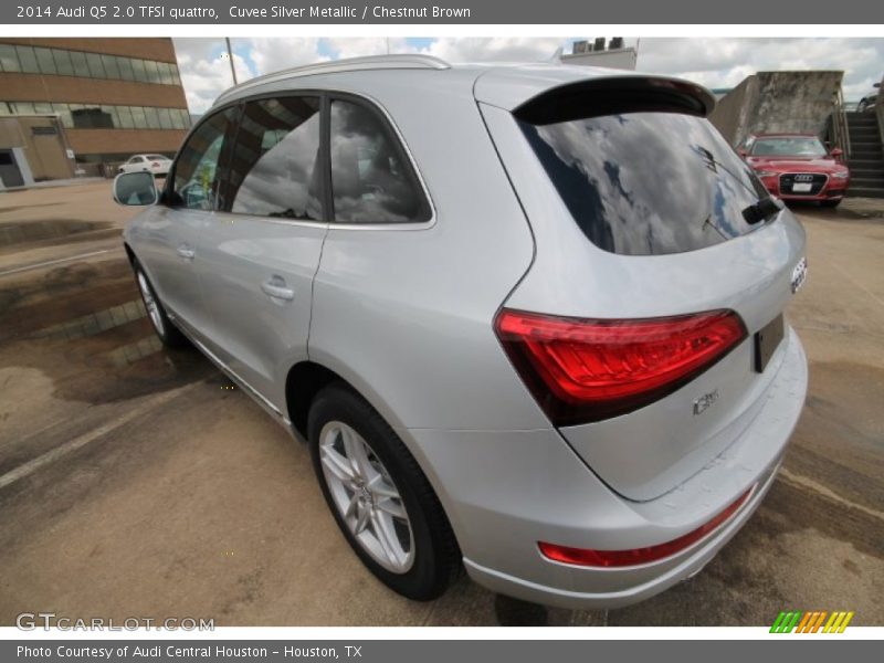 Cuvee Silver Metallic / Chestnut Brown 2014 Audi Q5 2.0 TFSI quattro