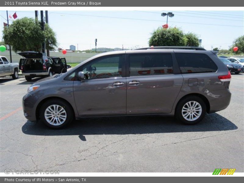 Predawn Gray Mica / Bisque 2011 Toyota Sienna XLE