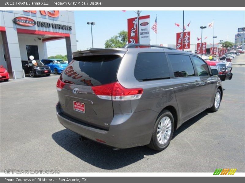 Predawn Gray Mica / Bisque 2011 Toyota Sienna XLE