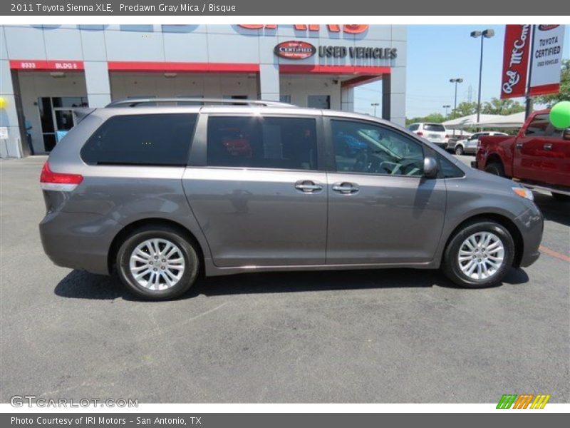 Predawn Gray Mica / Bisque 2011 Toyota Sienna XLE