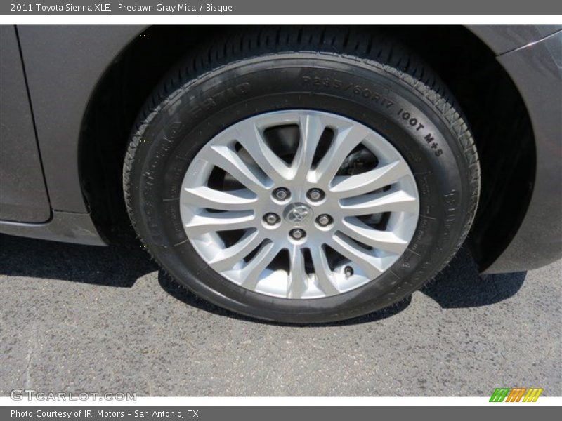 Predawn Gray Mica / Bisque 2011 Toyota Sienna XLE