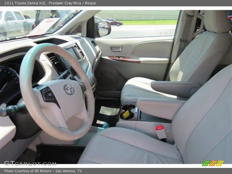 Predawn Gray Mica / Bisque 2011 Toyota Sienna XLE