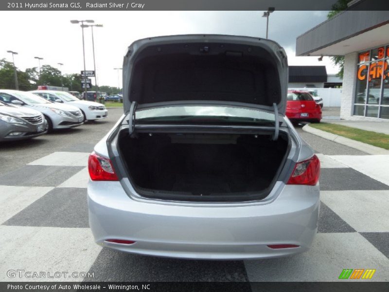 Radiant Silver / Gray 2011 Hyundai Sonata GLS