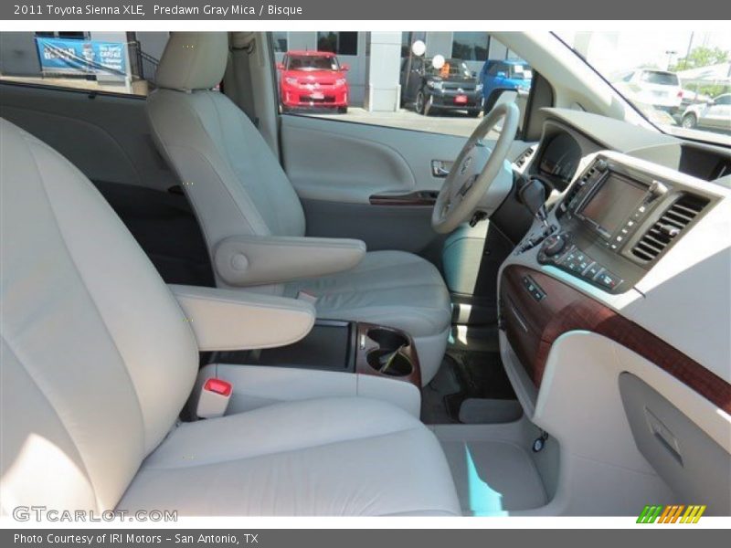 Predawn Gray Mica / Bisque 2011 Toyota Sienna XLE