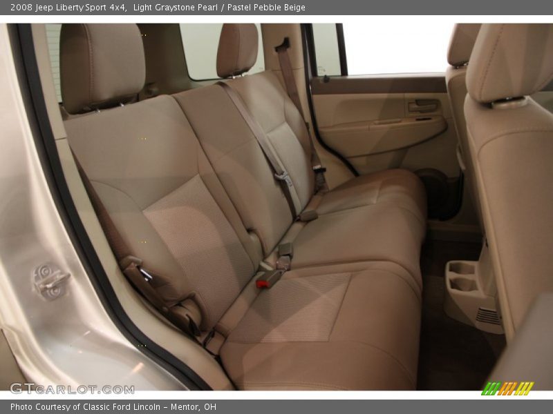 Light Graystone Pearl / Pastel Pebble Beige 2008 Jeep Liberty Sport 4x4