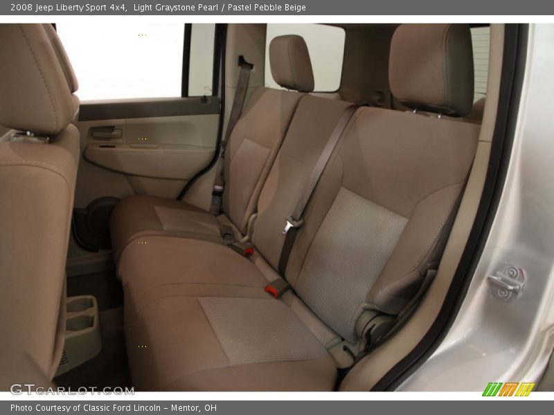 Light Graystone Pearl / Pastel Pebble Beige 2008 Jeep Liberty Sport 4x4