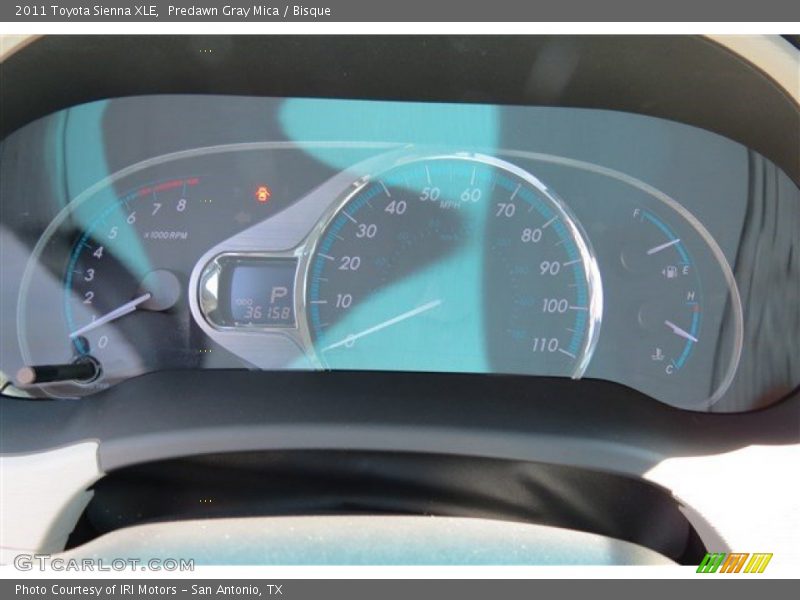Predawn Gray Mica / Bisque 2011 Toyota Sienna XLE