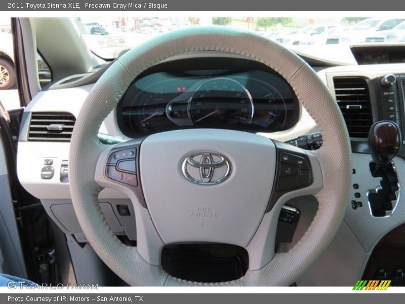 Predawn Gray Mica / Bisque 2011 Toyota Sienna XLE