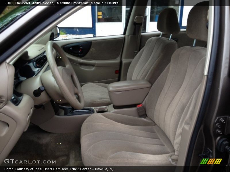 Medium Bronzemist Metallic / Neutral 2002 Chevrolet Malibu Sedan