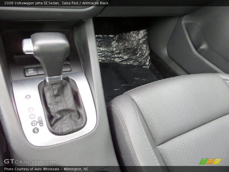 Salsa Red / Anthracite Black 2008 Volkswagen Jetta SE Sedan