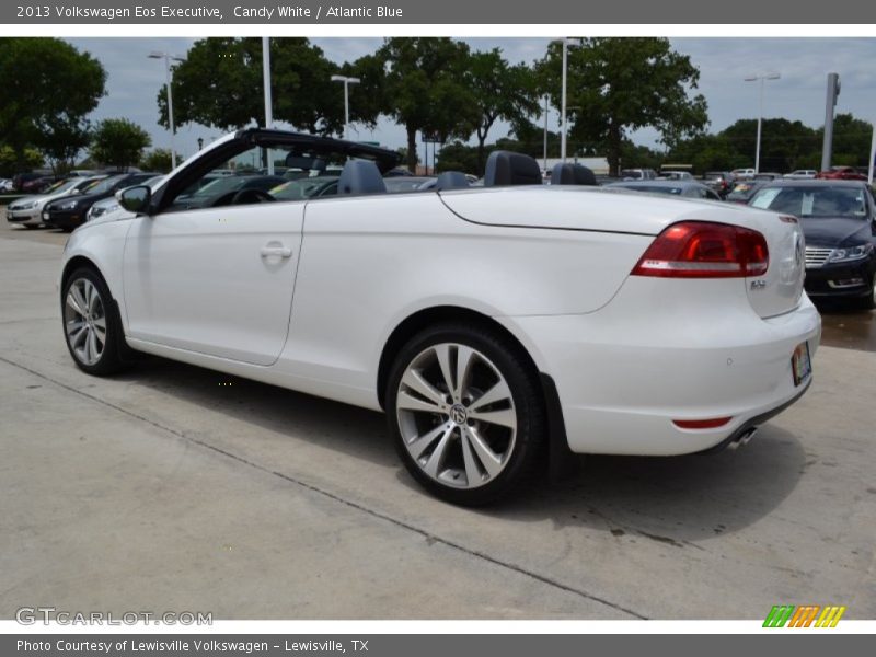 Candy White / Atlantic Blue 2013 Volkswagen Eos Executive