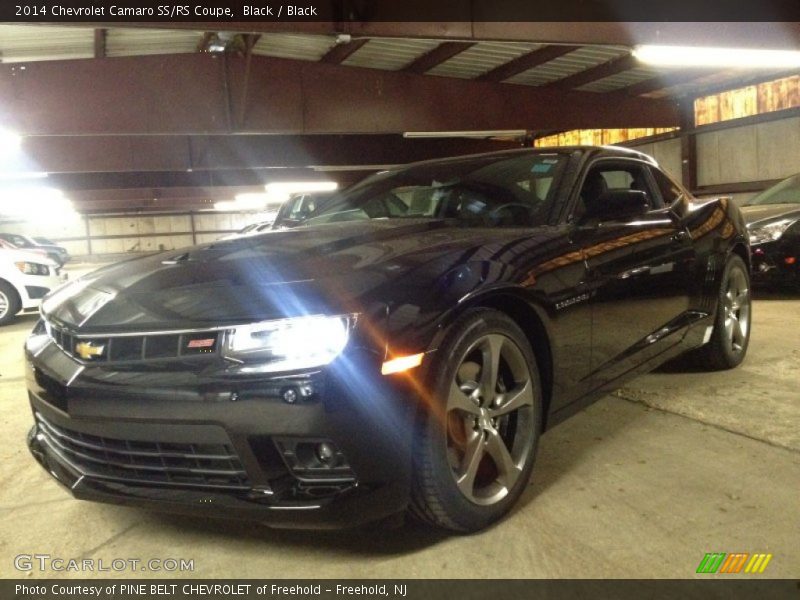 Black / Black 2014 Chevrolet Camaro SS/RS Coupe