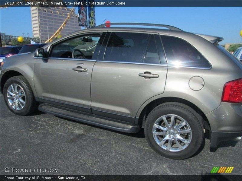 Mineral Gray Metallic / Medium Light Stone 2013 Ford Edge Limited