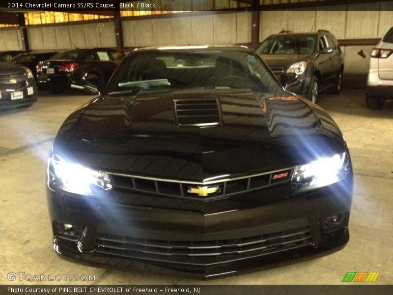 Black / Black 2014 Chevrolet Camaro SS/RS Coupe