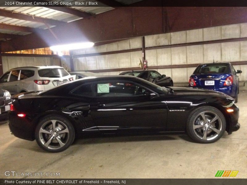 Black / Black 2014 Chevrolet Camaro SS/RS Coupe