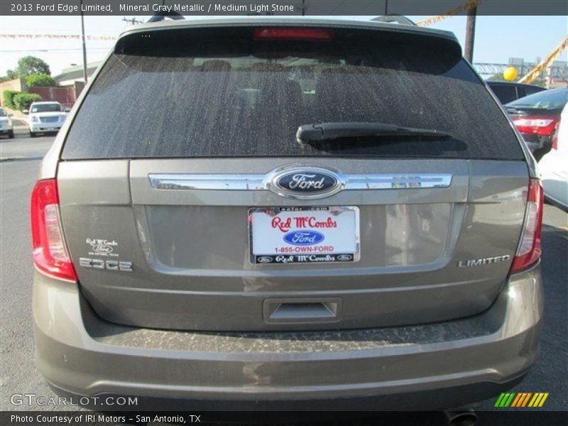 Mineral Gray Metallic / Medium Light Stone 2013 Ford Edge Limited