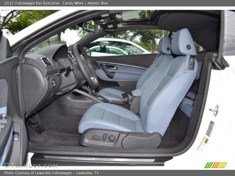 Candy White / Atlantic Blue 2013 Volkswagen Eos Executive