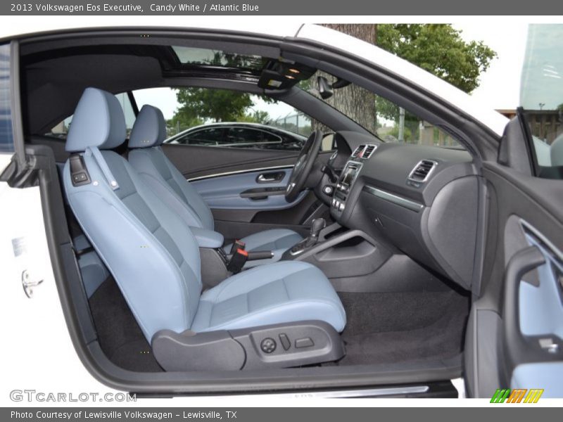 Candy White / Atlantic Blue 2013 Volkswagen Eos Executive