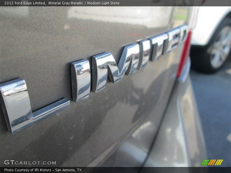 Mineral Gray Metallic / Medium Light Stone 2013 Ford Edge Limited