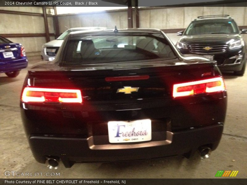 Black / Black 2014 Chevrolet Camaro SS/RS Coupe
