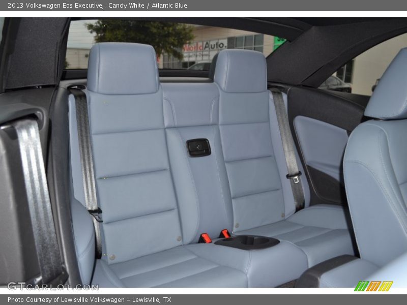 Candy White / Atlantic Blue 2013 Volkswagen Eos Executive