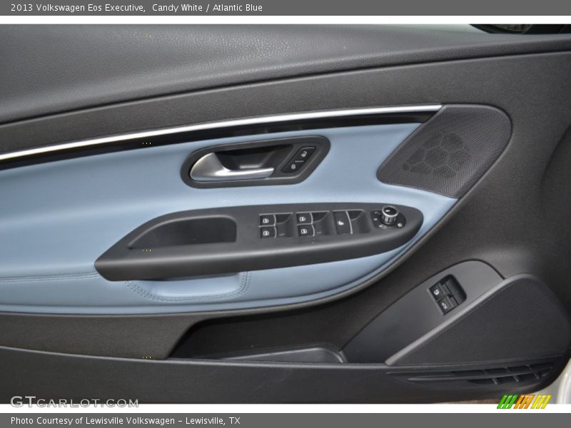 Candy White / Atlantic Blue 2013 Volkswagen Eos Executive