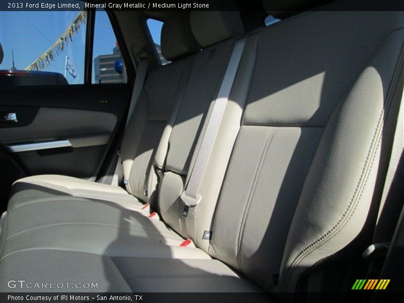 Mineral Gray Metallic / Medium Light Stone 2013 Ford Edge Limited