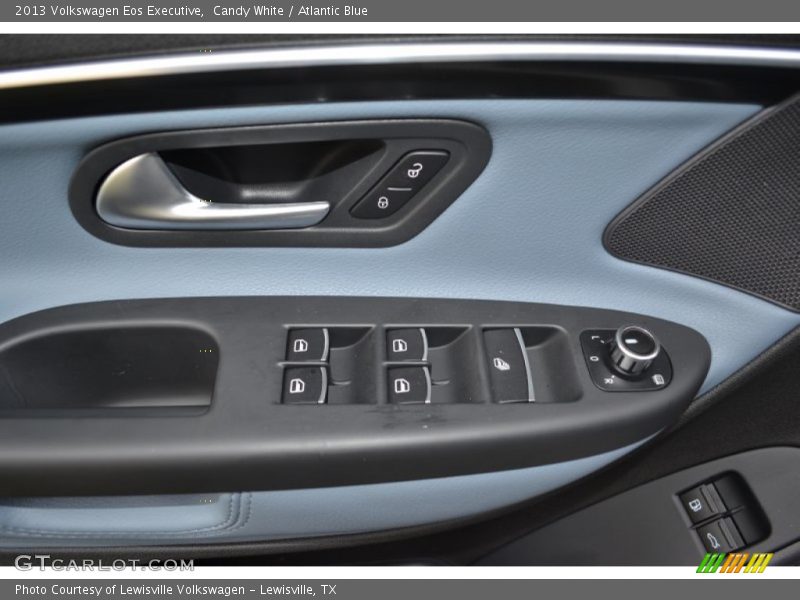 Candy White / Atlantic Blue 2013 Volkswagen Eos Executive