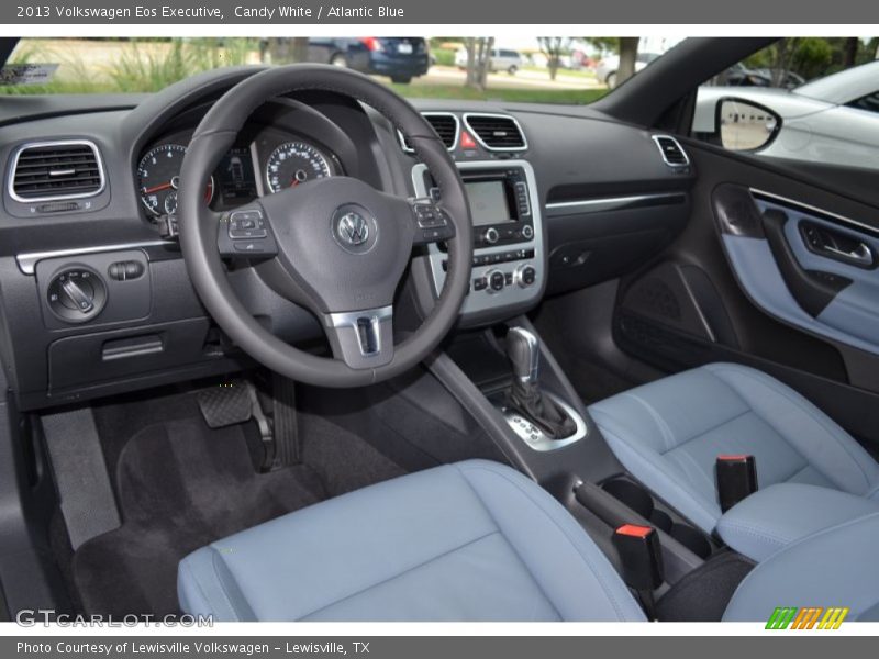 Candy White / Atlantic Blue 2013 Volkswagen Eos Executive