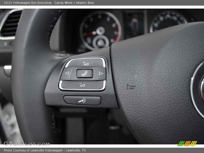 Candy White / Atlantic Blue 2013 Volkswagen Eos Executive