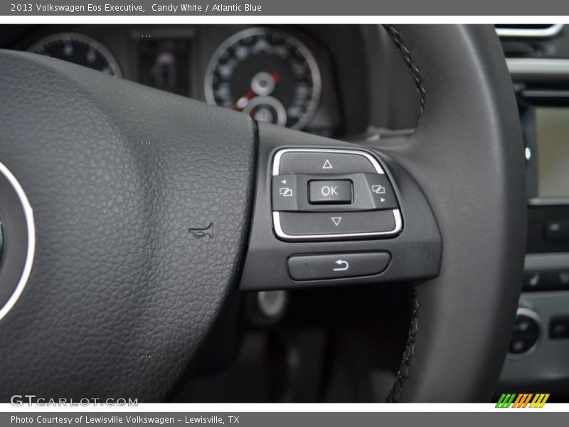 Candy White / Atlantic Blue 2013 Volkswagen Eos Executive