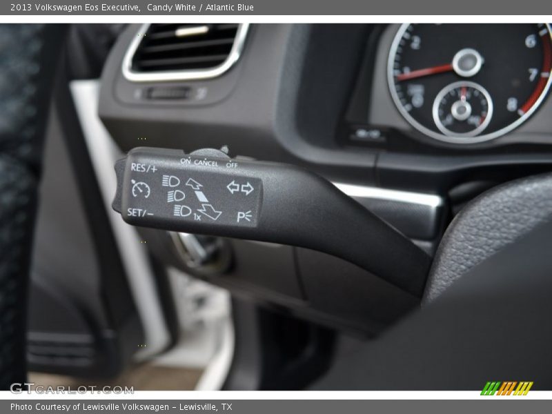 Candy White / Atlantic Blue 2013 Volkswagen Eos Executive